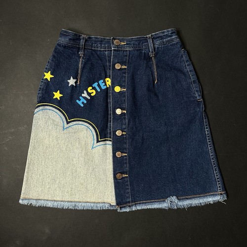 Hysteric Glamour 00s Flare Denim Skirt