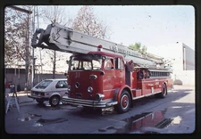 Fire Apparatus Slide 1987 LACFD Paramount 1966 Crown Engine TK31 #8448