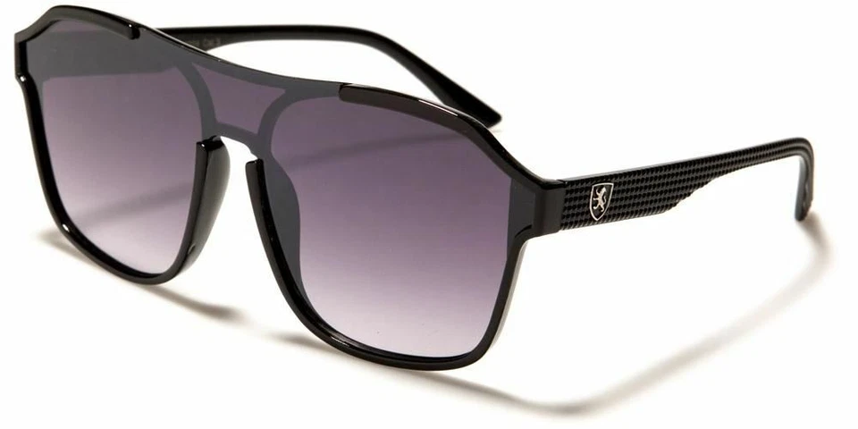 KHAN男女通用未来盾太阳镜 — 第 3/4 张图片