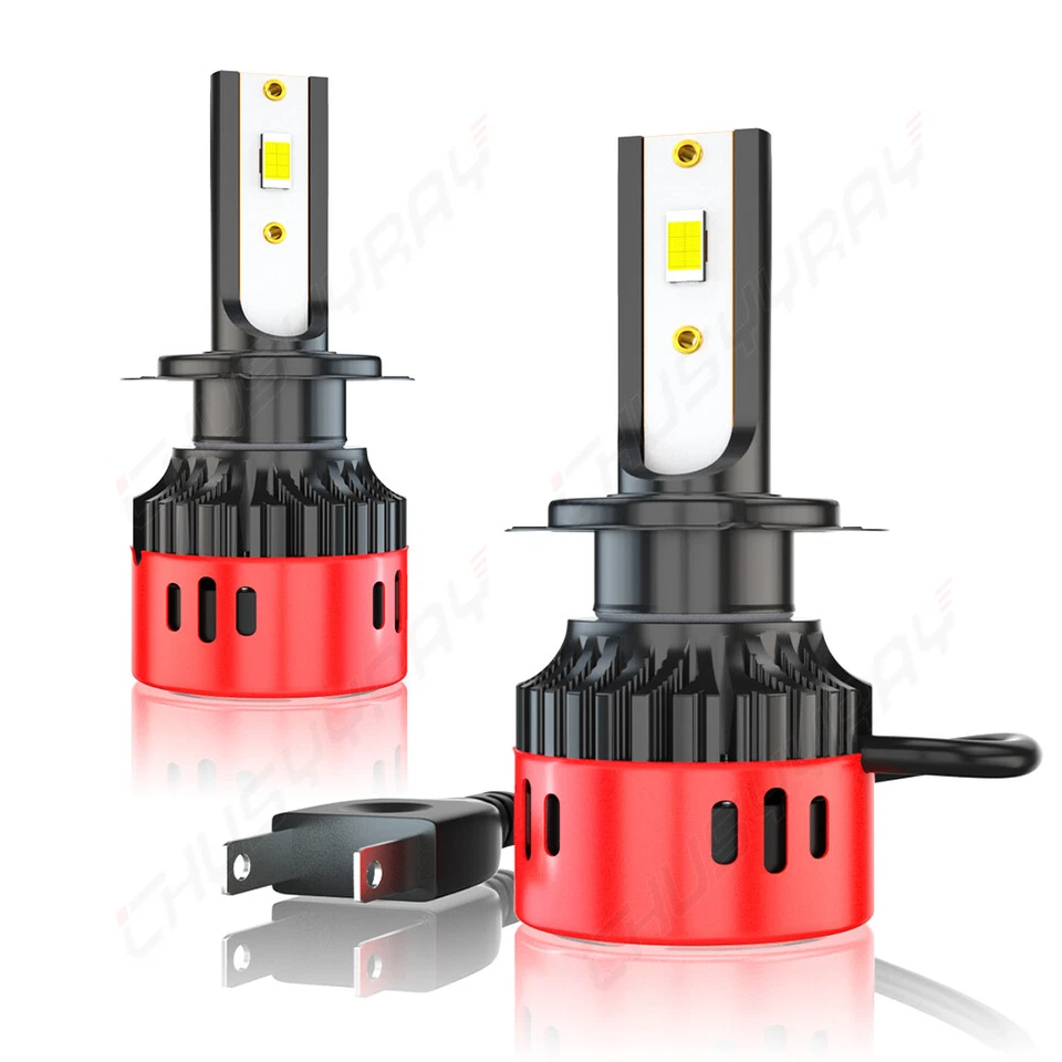 H7 H7 H11 6X 6K LED Headlight Fog Light Bulbs For Mercedes-Benz ML350 2003-2015 - Image 2 of 4