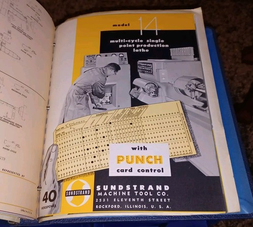 Sundstrand Machine Tools Practical Milling Lathes Sales Catalog HUGE Binder Book - Picture 19 of 24