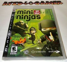Mini Ninjas PlayStation 3 PS3 EIDOS NTSC Y Fold Sealed NEW