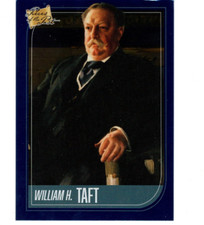 WILLIAM H. TAFT 2021 SUPER BREAK PIECES OF THE PAST BLUE FOIL PARALLEL
