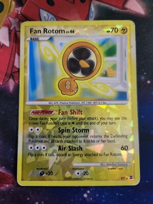 Fan Rotom RT1/6 Rising Rivals Reverse Holo
