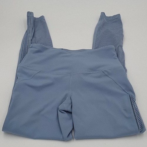 Victoria Secret enge Damen-Leggings XS Sport durchsichtiges Panel blau kurz - Bild 13 von 13