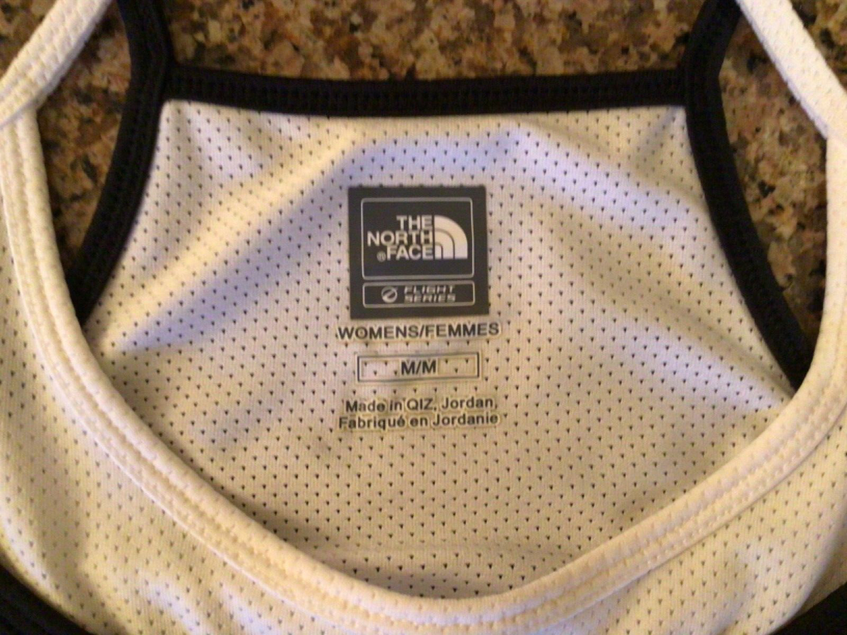 The NORTH FACE sz Medium VAPOR WICK TANK Built in Bra FLIGHT