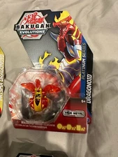 Bakugan Evolutions Platinum Series True Metal Dragonoid Action Figure NEW