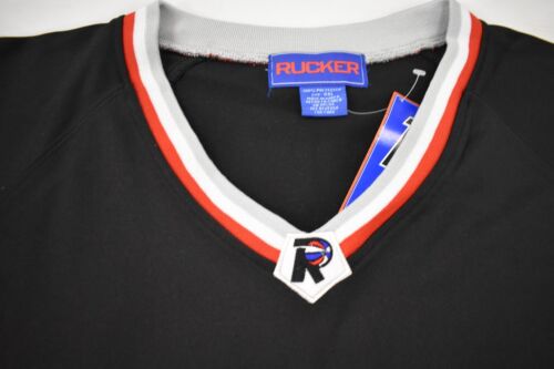 Stall & Dean Mens Rucker Basketball #55 Short Sleeve Warm-Up Jacket New 6XL - Picture 4 of 11