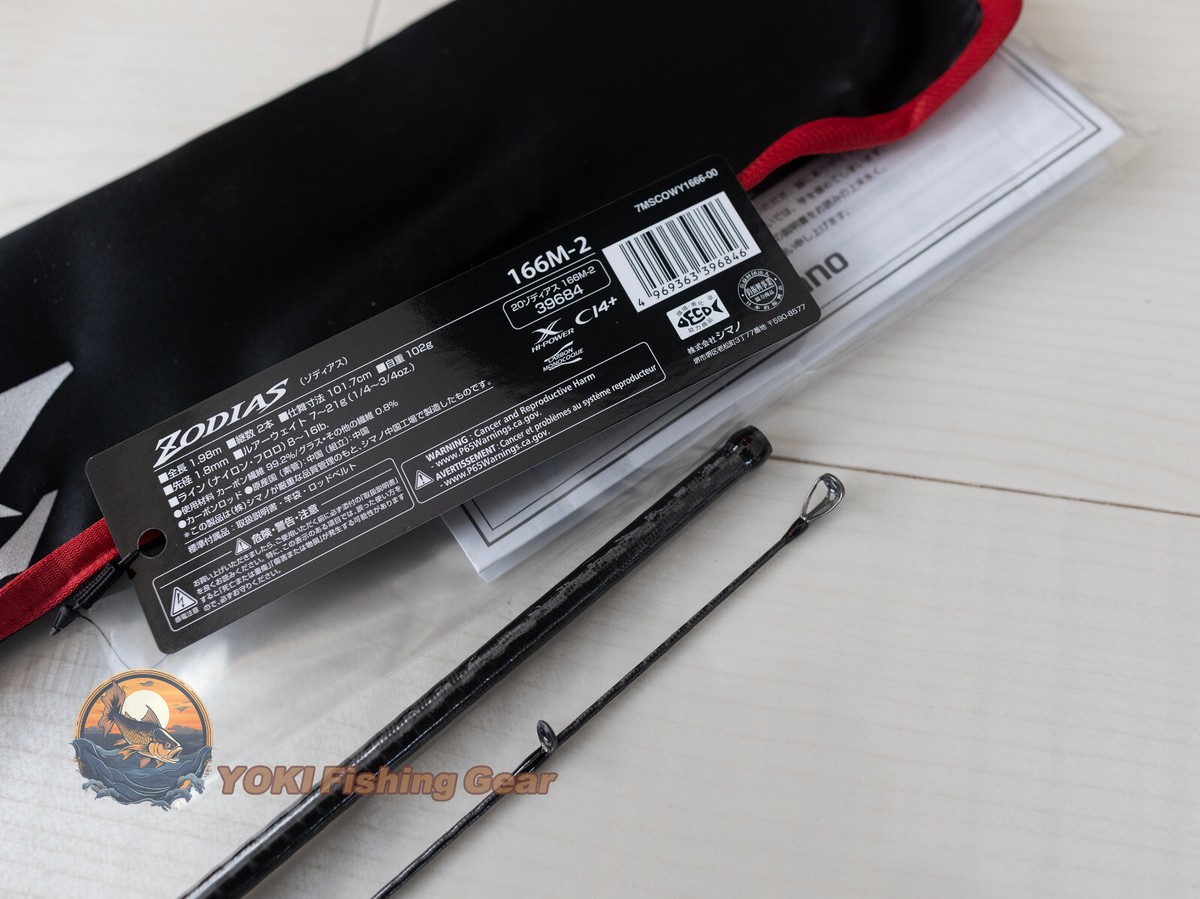 Shimano 20 Zodias 166M-2 Baitcasting Rod for Bass-Watch Our Shimano 20 Zodias 166M-2 Baitcasting Rod for Bass-Watch Our