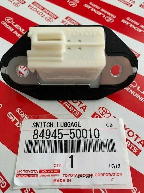 8494550010 GENUINE Toyota SWITCH, LUGGAGE ELECTRICAL KEY 84945-50010 OEM - Image 3 of 4