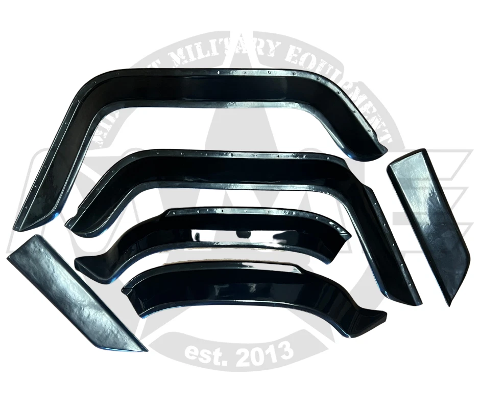 (6 件套)挡泥板闪光套件适用于悍马 H1 和悍马 M998 M1151 M1167 M1097 — 第 3/4 张图片