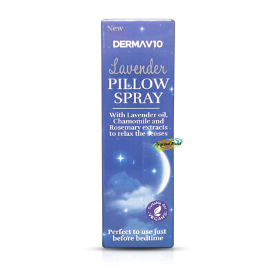 Derma V10 Lavendelkissen Spray 30ml Schlafhilfe Aromatherapie