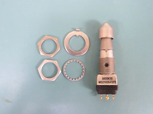 EATON  MS21026-F271 Qty of 1 per Lot MINIATURE POSTIVE ACTION SWITCHES