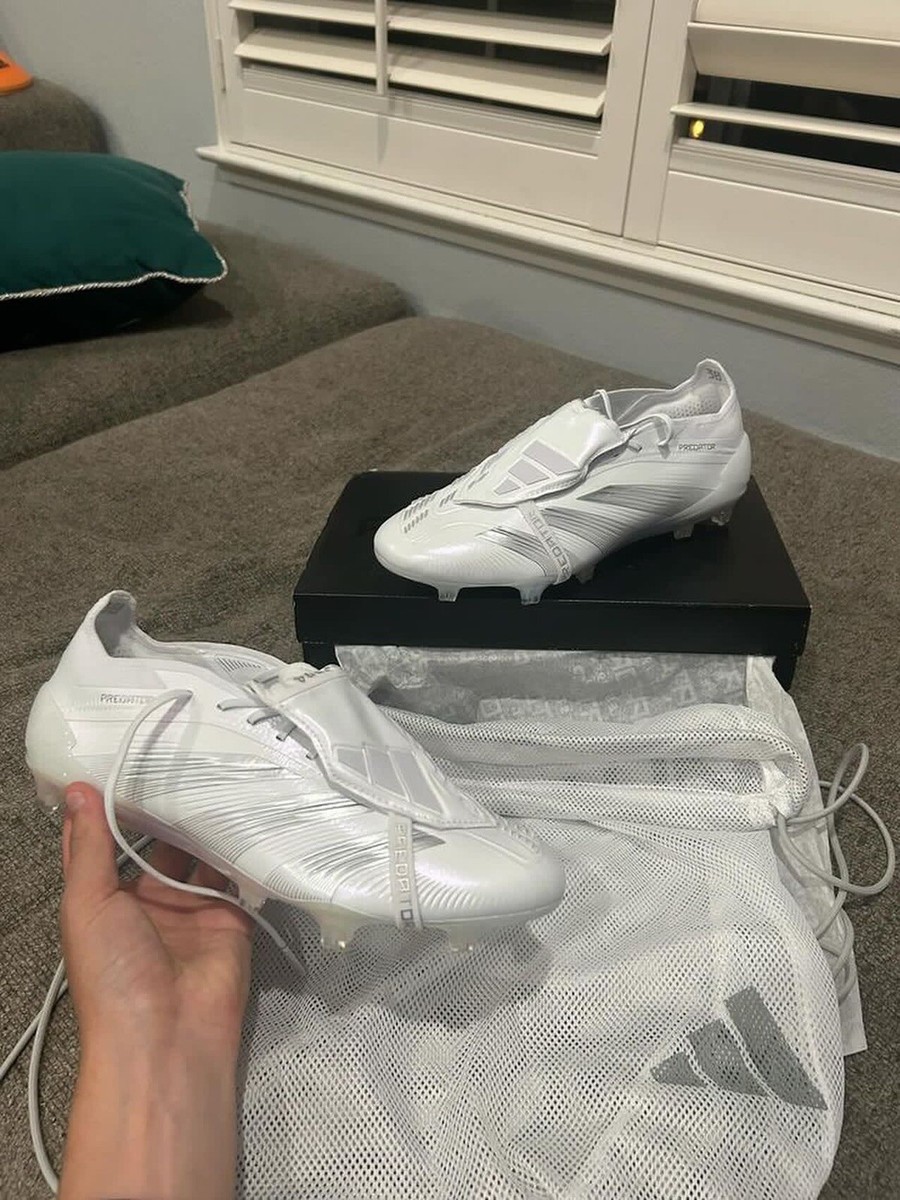 NEW Adidas Predator 24 Elite FG, White , Size Men's US 9 | eBay