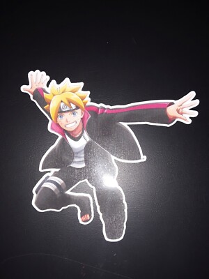 Naruto Boruto Uzumaki Glossy Sticker Anime Appliances, Walls, Windows! V2