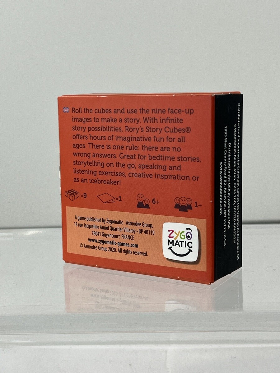 Jeu Rory's Story Cubes Classic - Version Originale Asmodée, 9 Dés à Histoires, Neuf