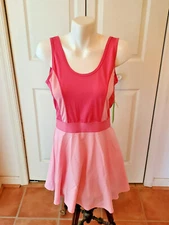 Kyodan Tennis Pink Womens Medium M/M Polyester & Spandex Tennis Dress (NEW)