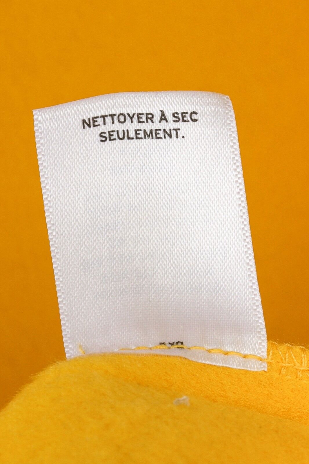 Something Navy Yellow Felt Patch-Pocket Over Coat… - image 11