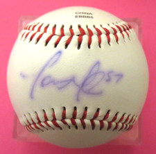 Autographed OLB baseball, Oakland Athletics - TOMMY MILONE