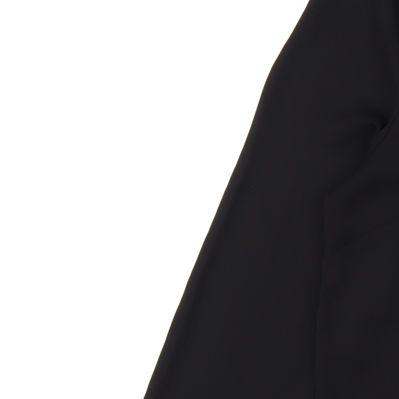 ASOS Womens Black Polyester Basic Button-Up Size … - image 7