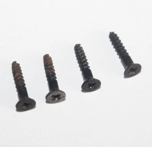 Vintage 1960's Gibson Pickup Ring Mounting Screws Short (0601)