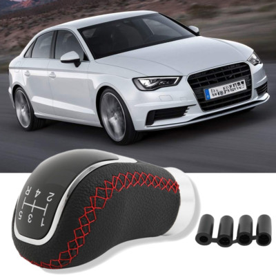 Manuell Schaltknauf Knauf Schalthebel Shift Knob 5/6 Gang Für AUDI A3 8V