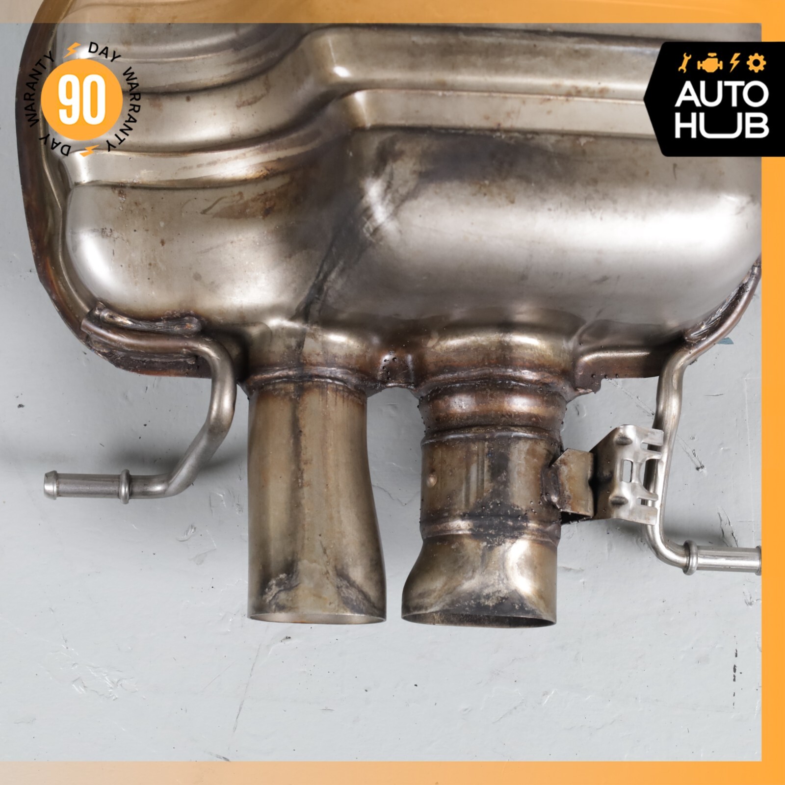 03-12 Bentley Continental GTC GT Exhaust Muffler Right Side 3W0253609Q OEM 63k