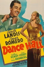DANCE HALL 1941 RARE COMEDY ROMANCE CESAR ROMERO STARS