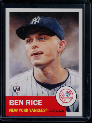 #ad 2025 Topps Living Set #810 Ben Rice RC Rookie Rookie Card Quantity $9.99