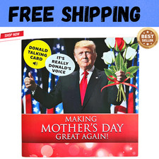 Talking Donald Trump Mother's Day Card - Hear Trump's Real Voice Deliver a Heart