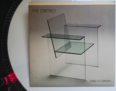 NEAR MINT - The Strokes - Hard To Explain / NYC Cops - 2002 press - 45 rpm CLEAR