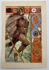 Gouache Originale - Maquette pour Chromo Chocolat Guérin Boutron - Teutons