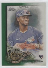 2022 Topps Allen & Ginter Chrome Green Refractor 24/99 Otto Lopez #212 7ba