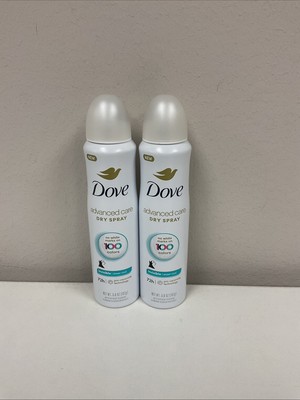 Dove Sheer Cool Antiperspirant & Deodorant Dry Spray - Lot Of 2 B3-09
