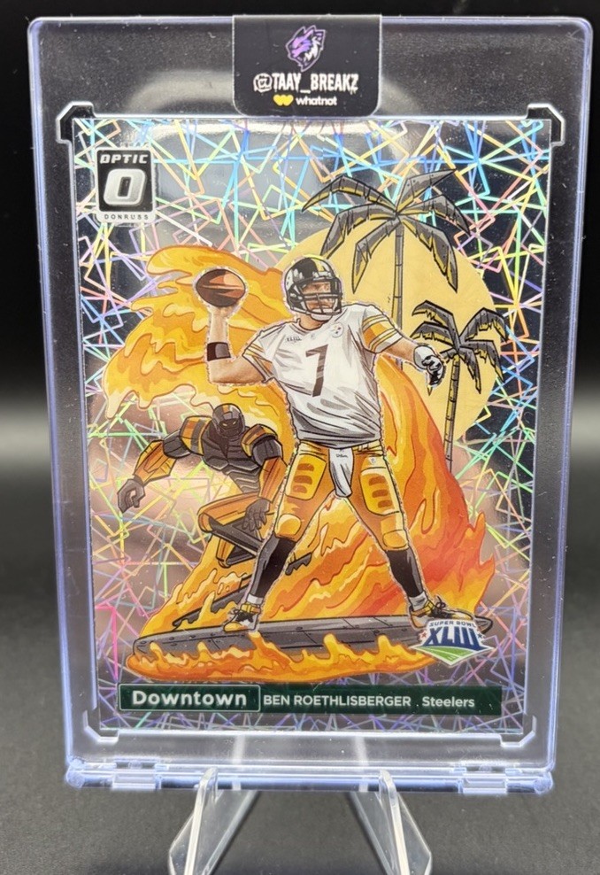 2023 Panini Donruss Optic Ben Roethlisberger Super Bowl Downtown #SBD-BR Steeler
