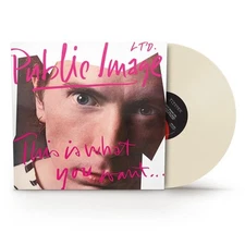 Public Image Ltd. – This Is What You Want... - Cloudy LP Vinyl Record 12" - NEW