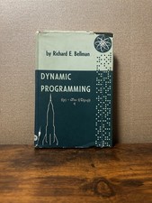 Dynamic Programming Richard Bellman 1965 HC DJ Princeton Univ Press RAND Study