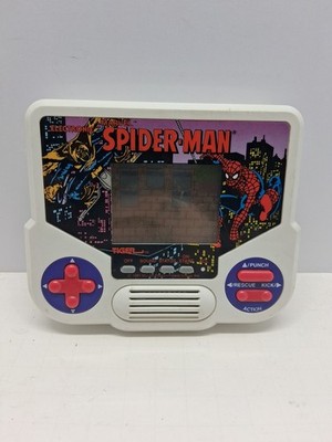 VTG Original 1988 SPIDER MAN Tiger Handheld LCD Travel Game Marvel Capcom WORKS