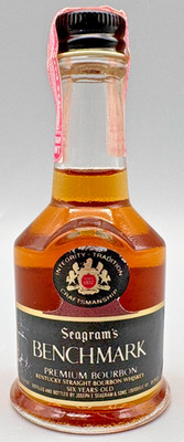 *Seagram's Benchmark-Premium Bourbon Whiskey-Alte Abfüllung-47ml-43%vol.Alc.