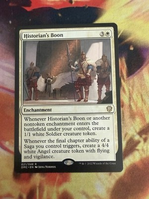 Historian's Boon [Dominaria United Commander] Magic The Gathering MTG LP