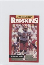 1989 Mobil Washington Redskins Police Earnest Byner 0s5