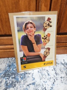 Vintage Lorus Mickey Unlimited Watch Print Magazine Kmart Ad Mickey Mouse 90s