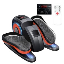 ALSO GO Under Desk Elliptical Ellipse Leg Exerciser with Remote Control, LCD