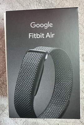 Google Fitbit Air Fitness Tracker Obsidian  Schwarz NEU und OVP
