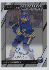 2024-25 O-Pee-Chee Platinum 2023-24 Update Rookie Rainbow Lukas Rousek Auto 1nd4