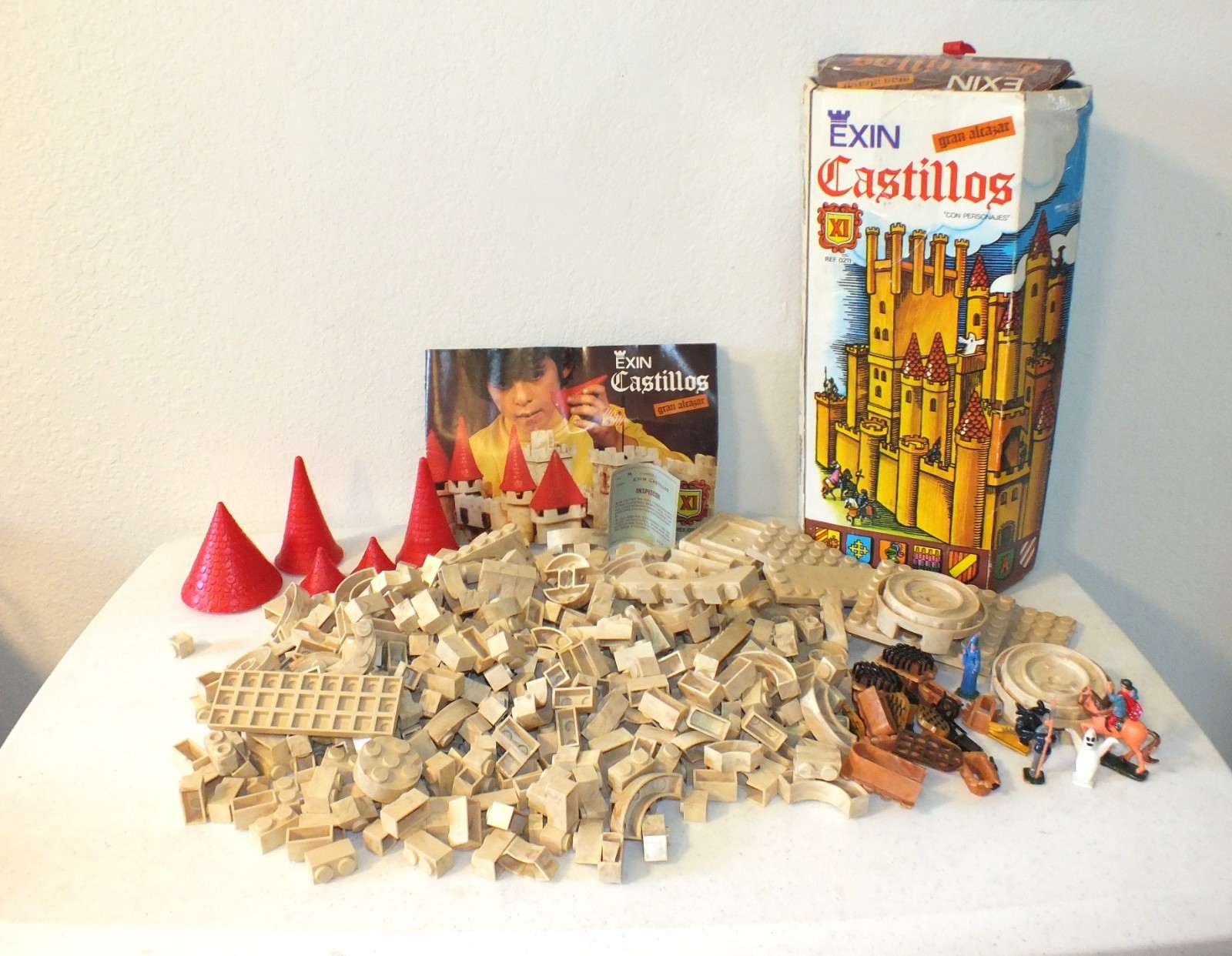 Exin Castillos Castle Gran Alacazar Blocks Box Instructions #0211 | eBay