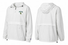 Champion Baylor Bears White Hooded 1/4 Zip Windbreaker Jacket Men  s XL