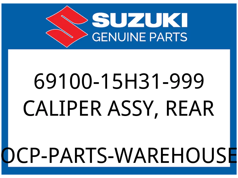 CALIPER ASSY, REAR