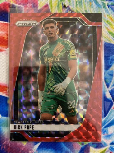 2024-25 Prizm Premier League Red Mosaic Prizm Nick Pope #116