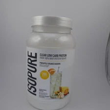 Clear Low Carb Protein Powder,  Pineapple Orange Banana, 1.98 lb (900 g) 04/2027